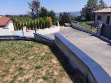 PROFENCE - Couvertine pour muret - ANTHRACITE ( L 2200 x l 280 mm )