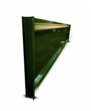 PROFENCE - Soubassement pour clôture rigide - VERT ( L2230 x H250 mm )