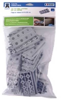 Cales Terrasse Crantées 90 GRIS (30PCS)