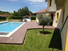 PRO XTREM - Lame Terrasse Composite 26X140 - CHOCOLAT ( 0,308m² )