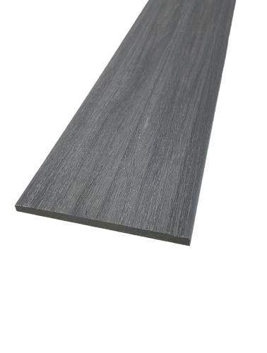 Plinthe de finition composite SUPRADECK - Gris Anthracite - 10x140x2200 mm