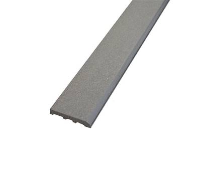 Plinthe de finition en bois composite flexible - Gris Anthracite