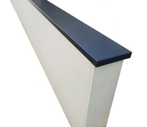 PROFENCE - Couvertine pour muret - ANTHRACITE ( L 2200 x l 280 mm )