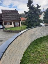 PROFENCE - Couvertine pour muret - ANTHRACITE ( L 2200 x l 280 mm )