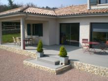 PRO XTREM - Lame Terrasse Composite 26X140 - GRIS ( 0,308m² )